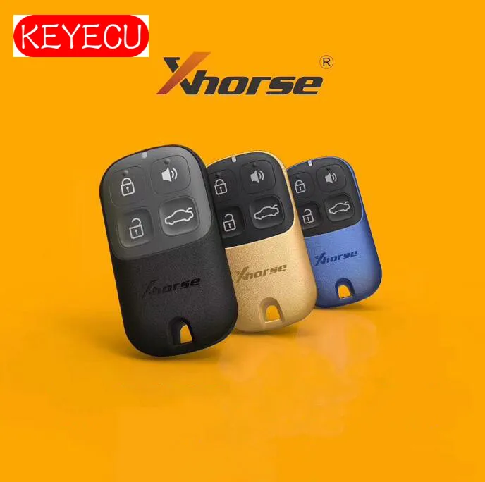 Универсальный пульт дистанционного управления Keyecu 5 шт./лот XHORSE 4 кнопки для VVDI Key