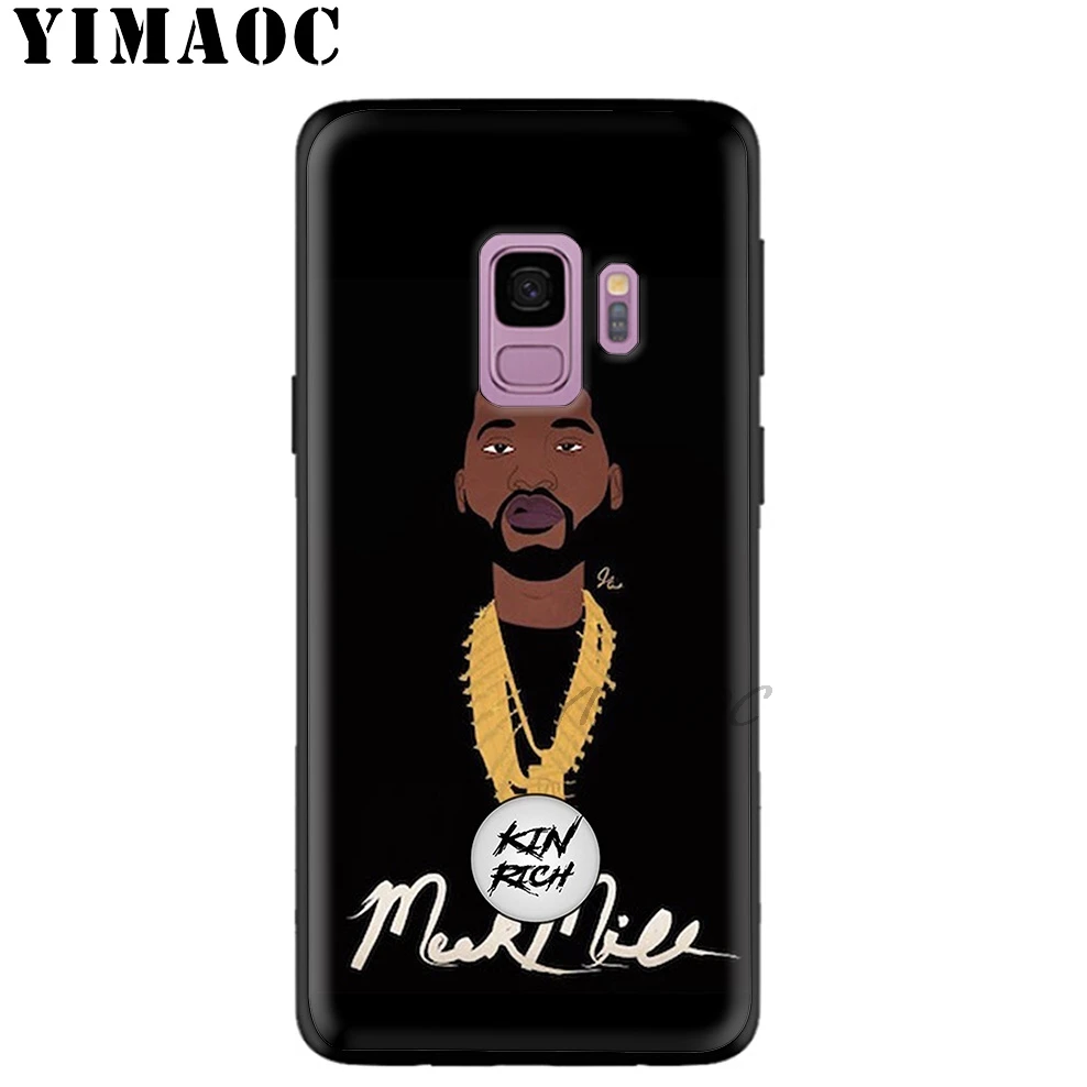 YIMAOC Meek Mill Рэппер Мягкий ТПУ силиконовый чехол для Samsung Galaxy S10 S10e S9 S8 Plus S7 S6 Edge &amp J6 |