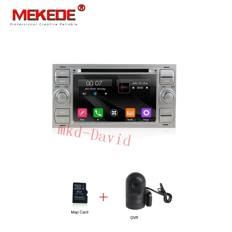 7 дюймов емкостный сенсорный экран wince6.0 автомобильный dvd плеер gps для Ford Mondeo S-max Focus