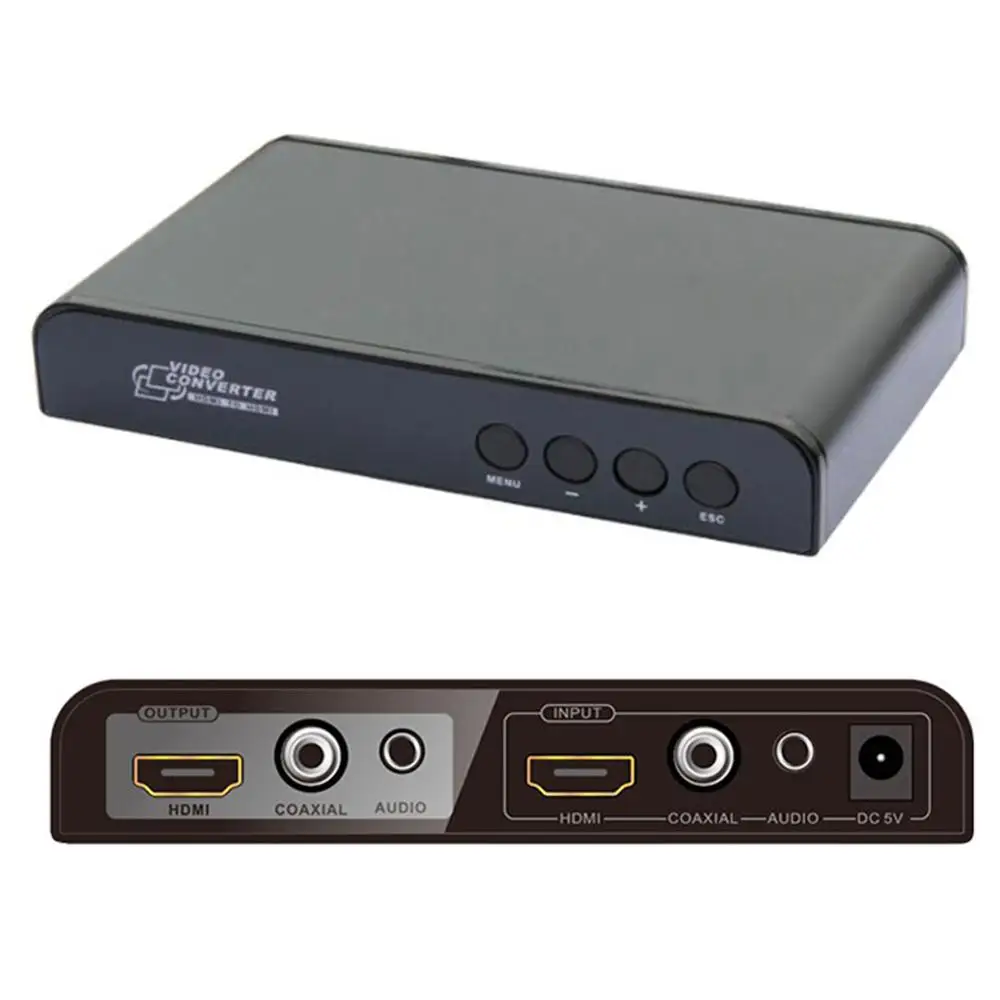 HDMI к скалер LKV323 с вниз и вверх Масштабирование funtion цифровой коаксиальный аудио