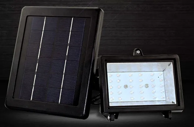 Система солнечного освещения с 3W солнечной панелью + 36 Led 5M кабелем для дома