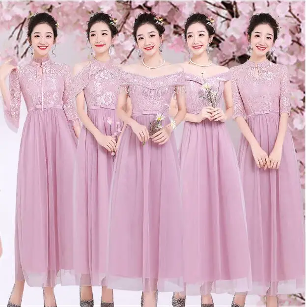 Милое платье подружки невесты красное серое длинное винтажное трапециевидной