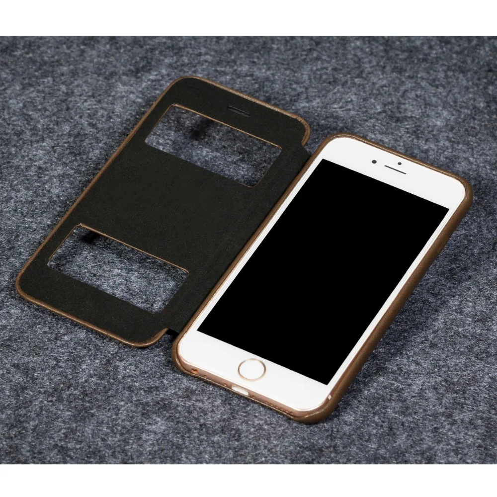 Чехол для телефона Apple iphone 6/6 s роскошный чехол-кошелек из натуральной кожи с