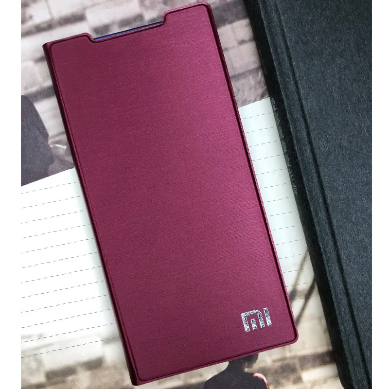 Чехол для Xiaomi Mi 9 Роскошные тонкие Стильные Кожаные чехлы-подставки с откидной