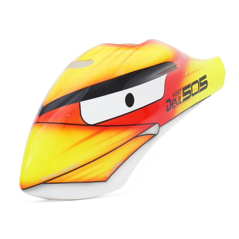 ALZRC - Devil 505 FAST Fiberglass Painting Canopy S-A RC Helicopter Parts | Игрушки и хобби