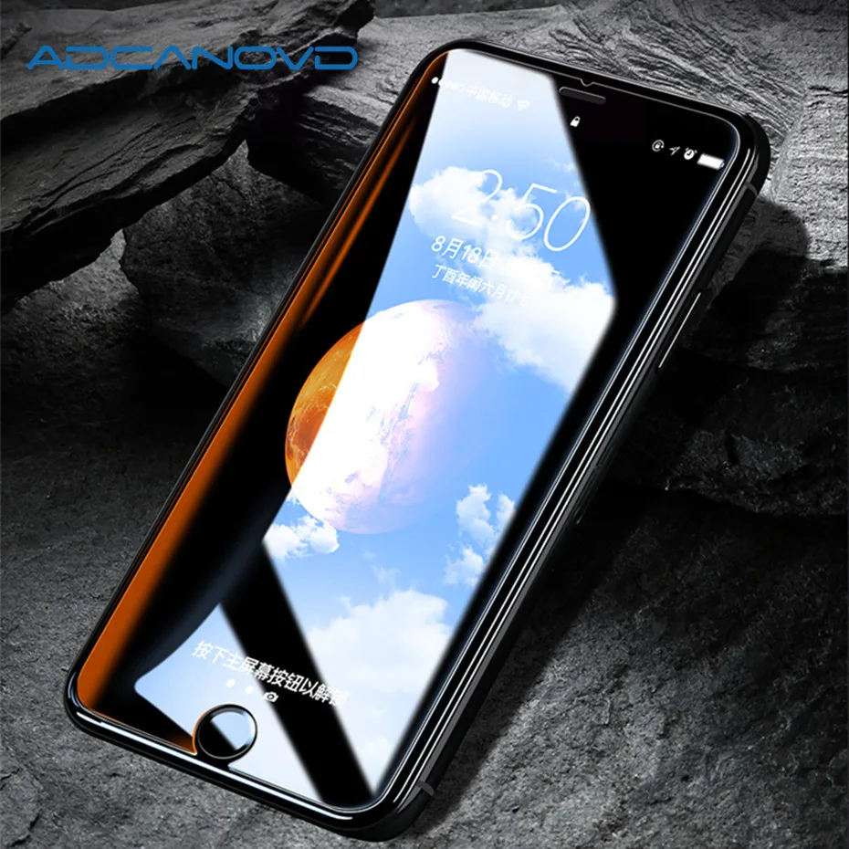 Ультратонкое защитное стекло 9H для iphone 8 7 6S 5 5S se 4S защитная пленка из закаленного