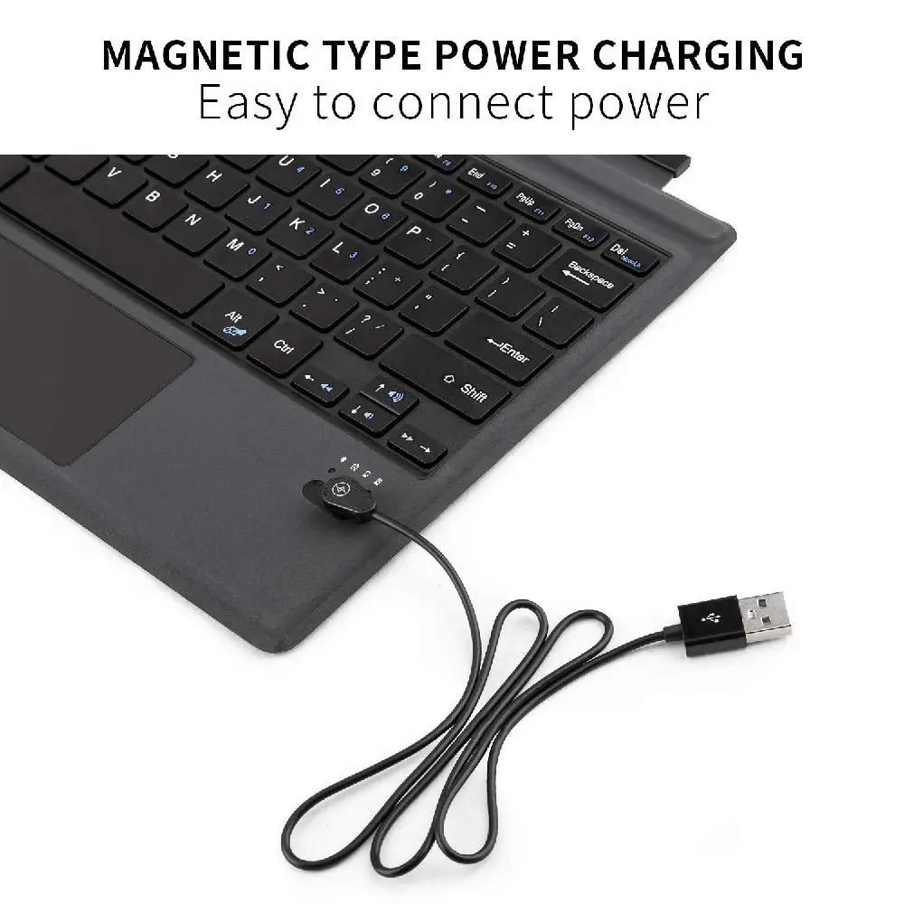 

For Microsoft Surface Pro 3 4 5 Tablet Magnetic Bluetooth-compatible Bluetooth-compatible Keyboard PC Laptop Gaming Keyboard
