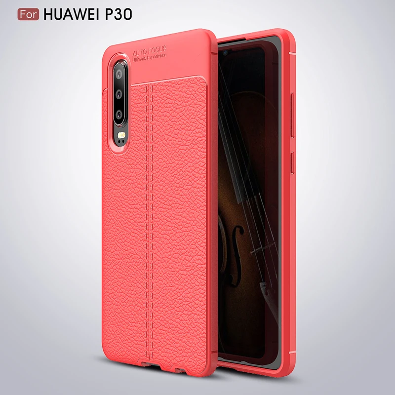 Роскошный мягкий ТПУ чехол KaiNuEn для задней крышки телефона huawei p30 p 30 силиконовые