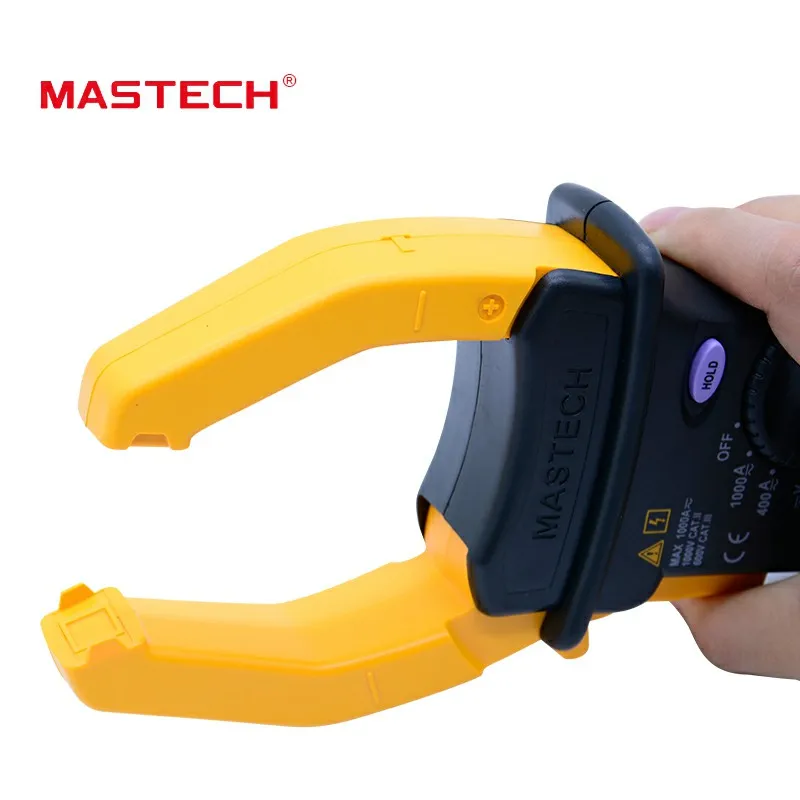 Цифровой клещи MASTECH MS2101 AC/DC 1000A DMM Hz/C измеритель емкости частоты и температуры|meter