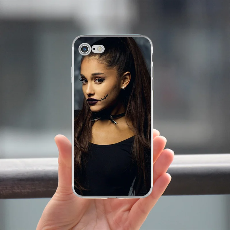 WM01337 Ciciber Ariana Grande AG радужные мягкие ТПУ чехлы для телефонов, чехол для IPhone 11 Pro Max XR XS Max 6 6S 7 8 Plus 5S SE X Fundas Capa - Цвет: WM01337