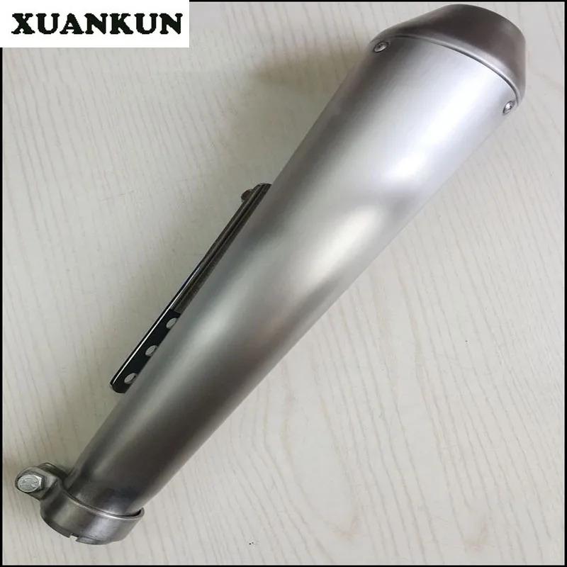 Xuankun Кафе Racer GN Ретро мотоциклетный модифицированный глушитель из нержавеющей