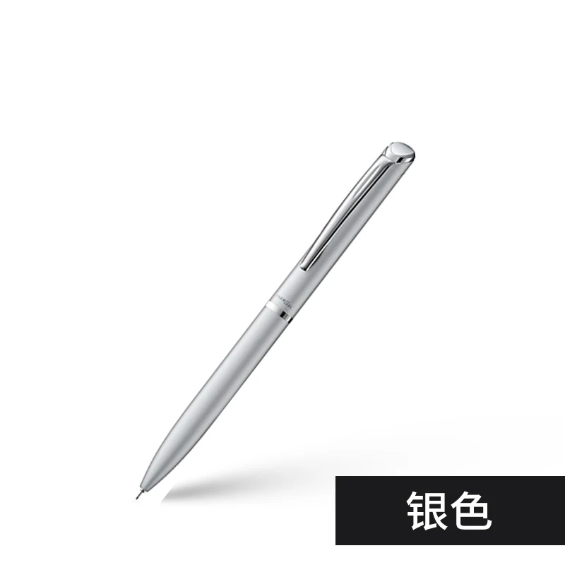 Silver PENTEL BLN-2005 быстросохнущая нейтральная ручка вращающаяся 0,5 игольчатая трубка металлическая ручка для офиса - Цвет: Silver