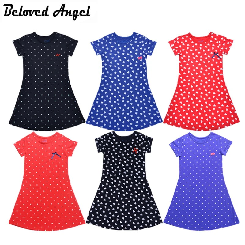 2018 Summer Style Dress Girl Princess Dresses Party Wear Kids Children Prom Gown Vestido School Costume For 1-13 Year | Детская одежда