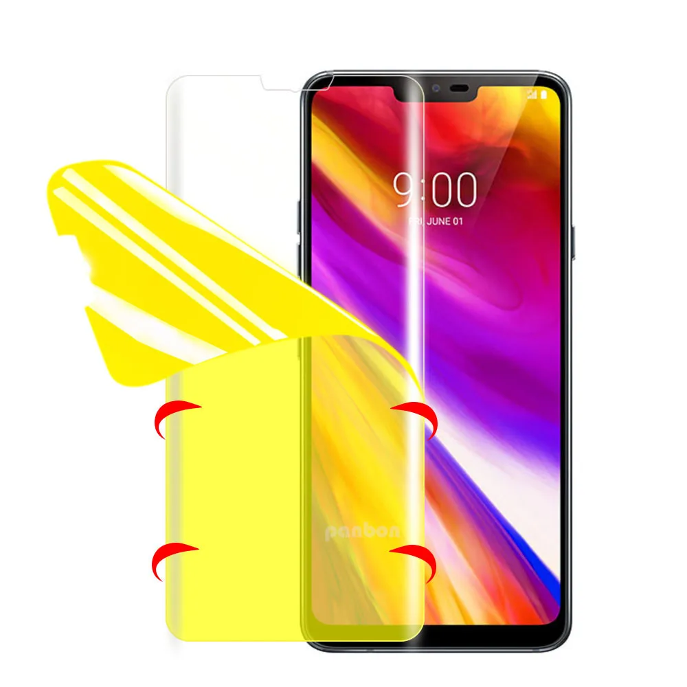 Полностью Гидрогелевая Защитная пленка для LG V20 V30 V40 G5 G6 G7 G8 защита экрана