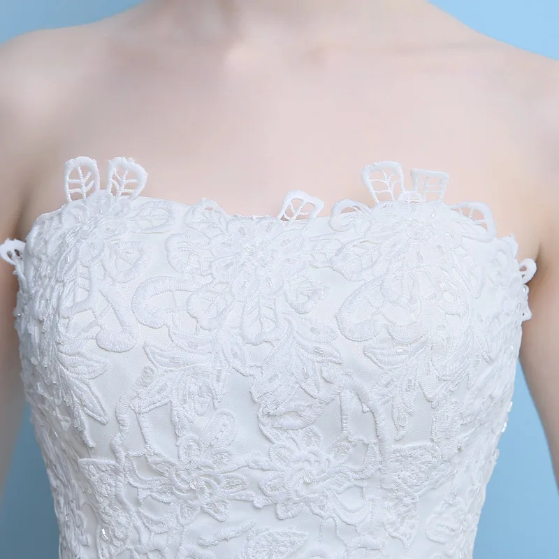 Модное Новое поступление Элегантное свадебное платье Vestido de Festa с аппликацией из