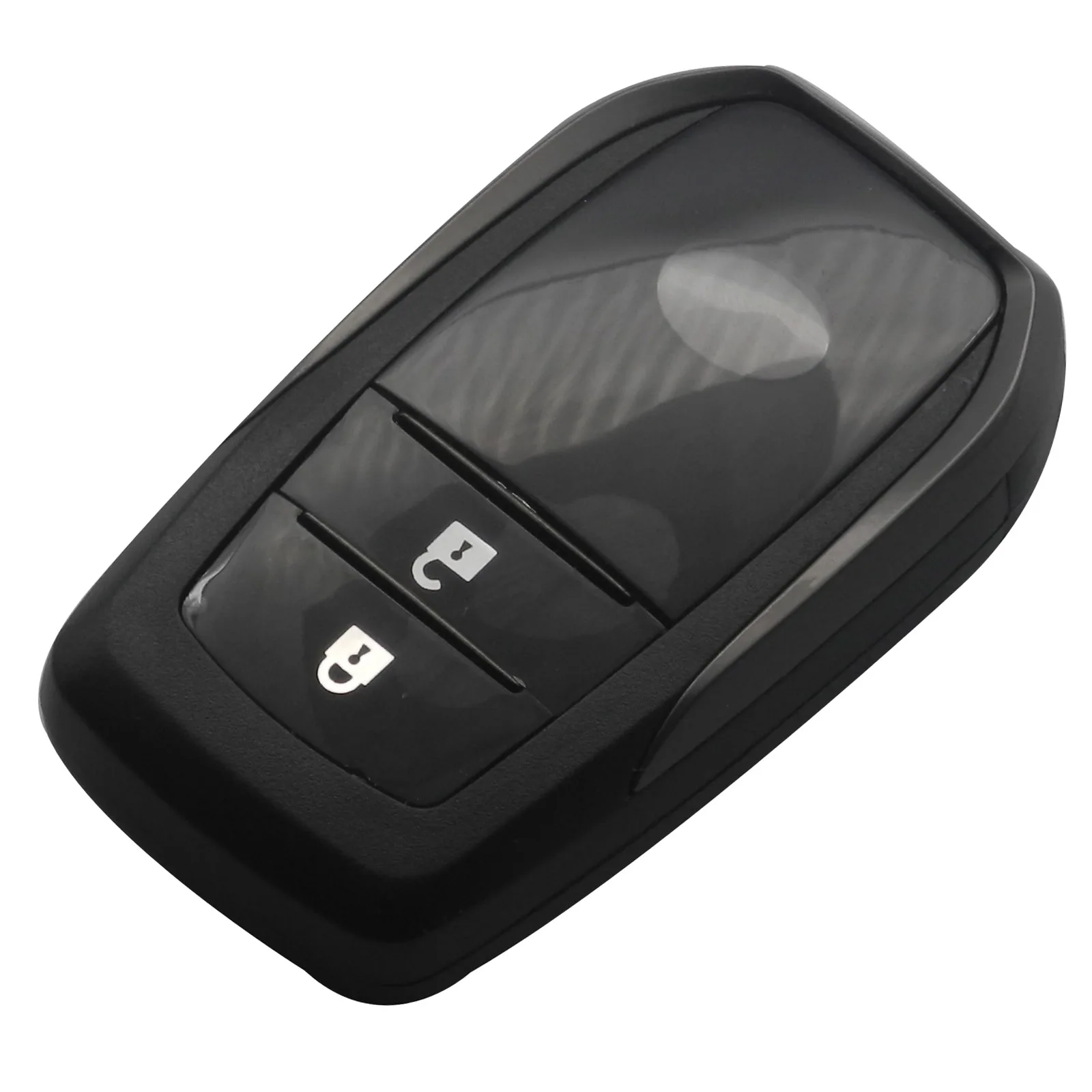 2 Button Jingyuqin дистанционный ключ для автомобиля в виде ракушки для Toyota фортунер Прадо Camry Rav4 Highlander Корона Авто ключевой чехол Крышка Корпус fob 2/3/4 кнопки - Количество кнопок: 2 Button