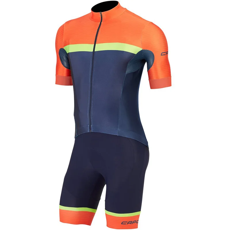 SET 05 Ropa ciclismo hombre, новинка, Испания, лето, короткий рукав, Велоспорт Джерси, наборы одежды для велоспорта, мужские велосипедные Джерси, MTB maillot ciclismo - Цвет: SET 05