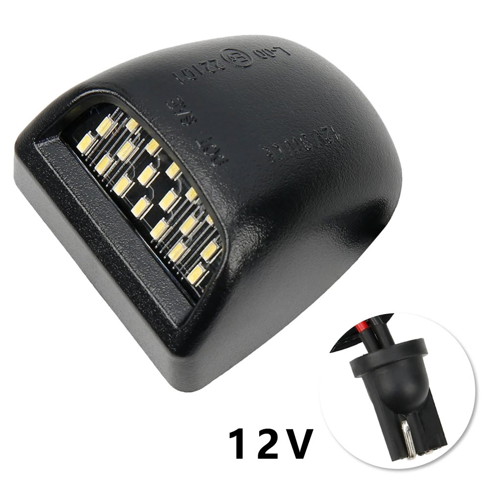 2 шт./пара светодиодный фонарь номерного знака для Chevrolet 12 V 18 светодиодный Белый свет автомобиля автомобильные сигнальные лампы