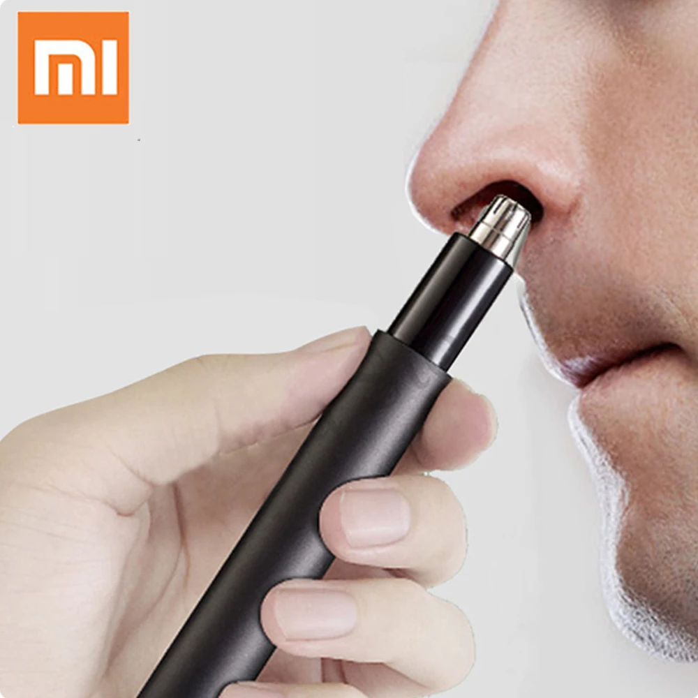 Xiaomi Youpin HN1 мини триммер для волос в носу портативпортативная Бритва для ушей в носу машинка для стрижки электробритва водонепроницаемый безопасный очиститель для мужчин