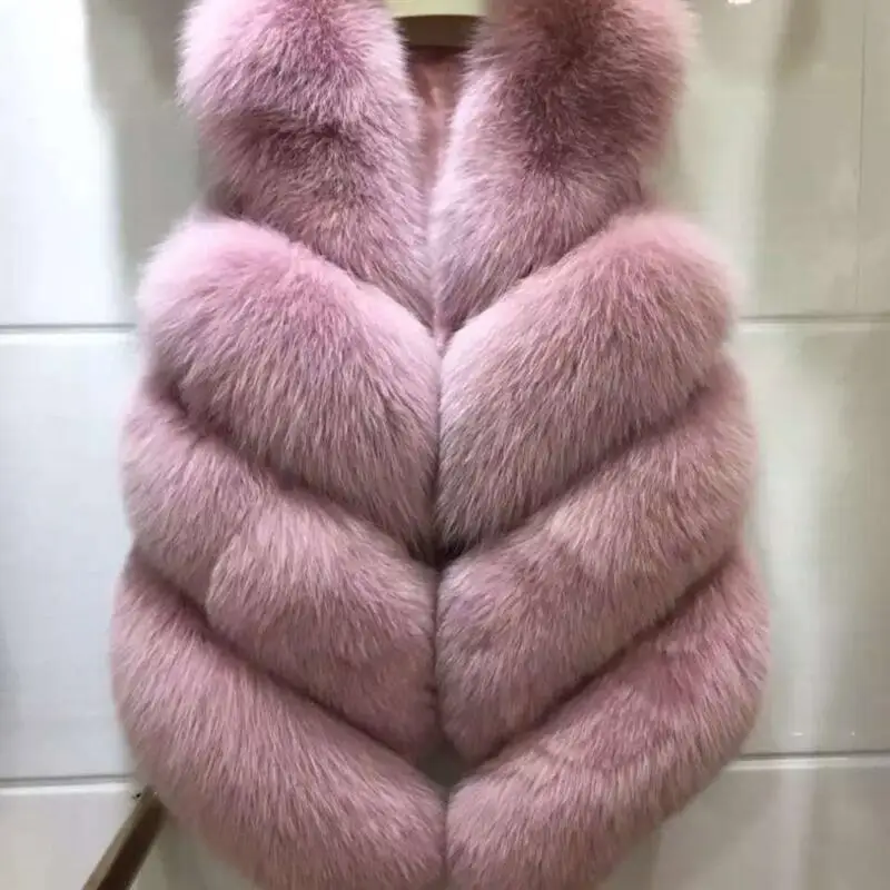 MSAISS 2018 Новое модное пальто из искусственного меха теплое черное белое розовое S 3XL
