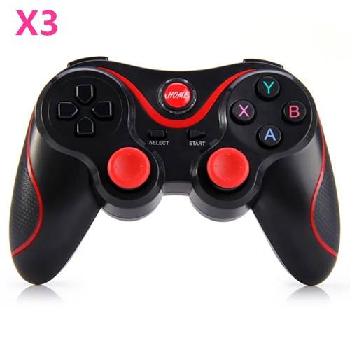 black Gen Game X3 игровой контроллер умный беспроводной джойстик Bluetooth Android геймпад игровой пульт дистанционного управления T3/S8 телефон ПК телефон планшет - Цвет: black