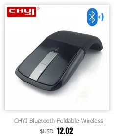 CHYI Wireless Trackball Mouse Ergonomic 2.4G 1000DPI Handheld Mouse Laser Pointer Air Mice Mause For PC Laptop TV Projector