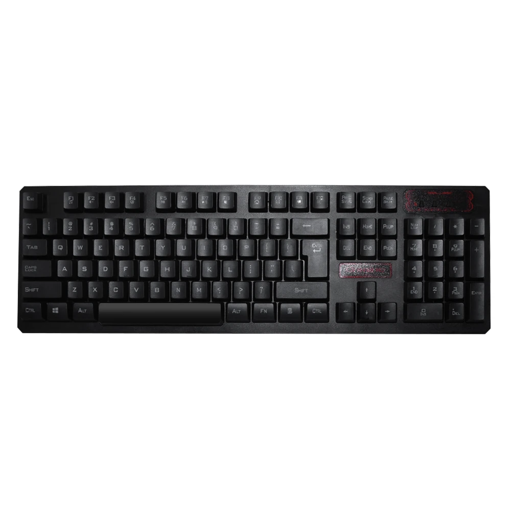 DeepFox мышь Клавиатура Набор Беспроводная игровая клавиатура и с подсветкой 1600 dpi