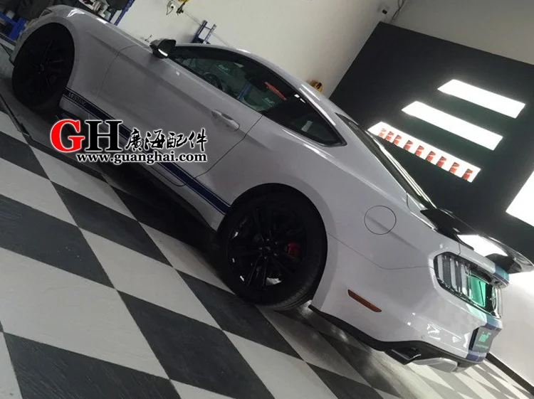 Подходит для Ford mustang GT350R 2015 задний спойлер из углеродного волокна