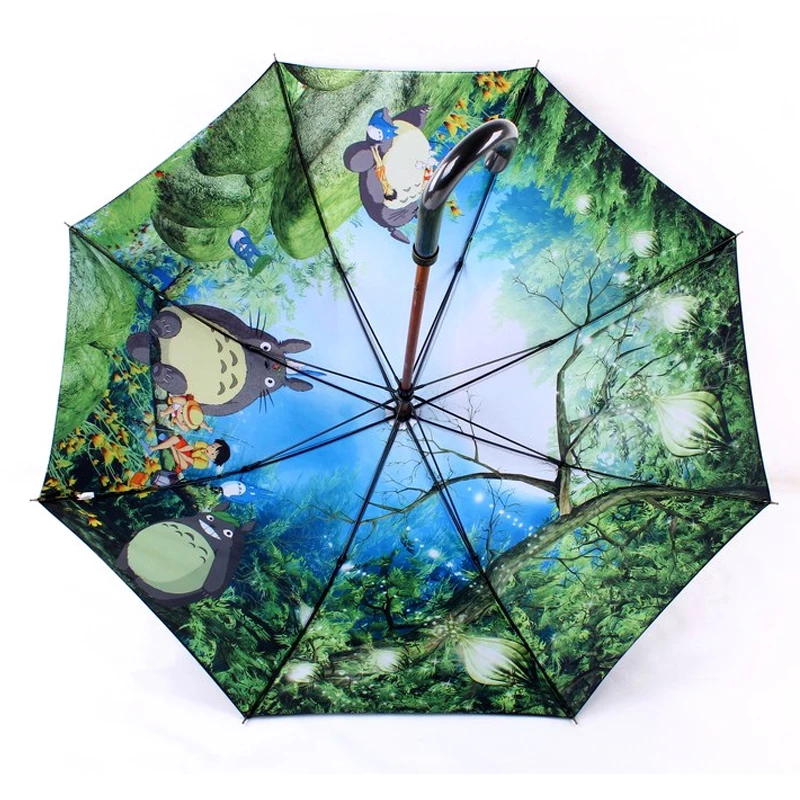 Wooden sticks double troyers straight umbrella foreign trade awning sunny umb-34 | Дом и сад
