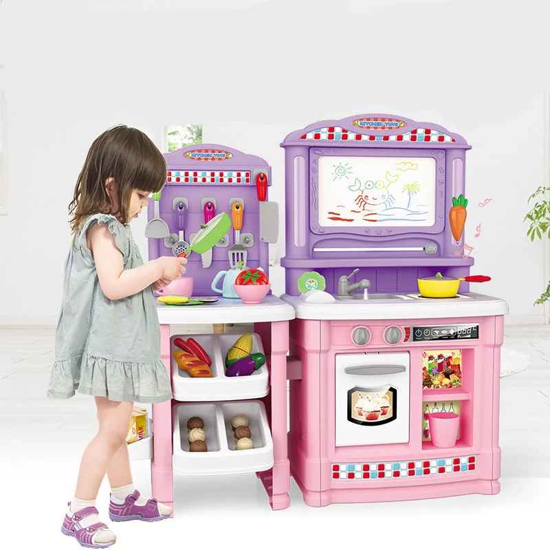 Детские Имитационные кухонные игрушки детские игровые набор в