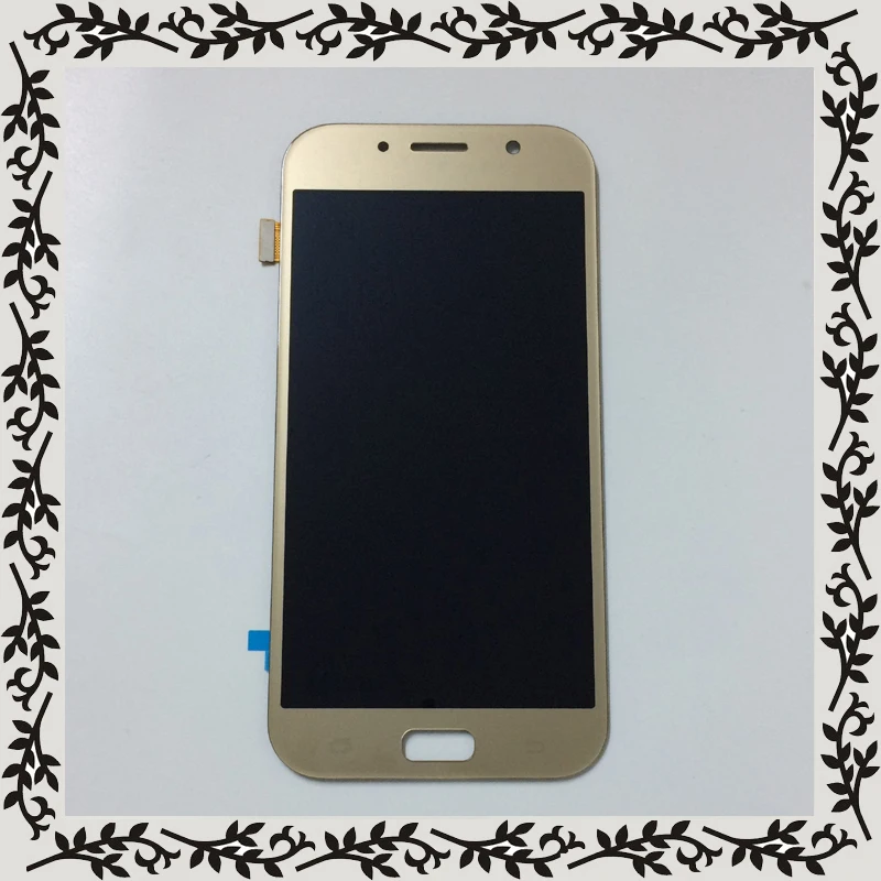 Регулируемая яркость для samsung Galaxy A7 2017 lcd A720 sm-a720f A720M A720Y/DS дисплей сенсорный экран