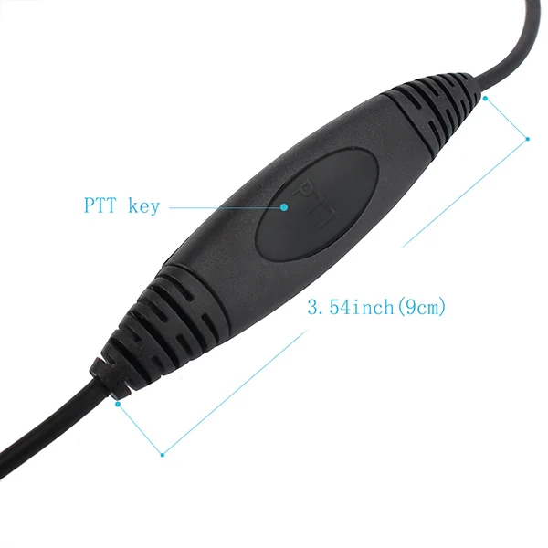 Новинка телефонные наушники Retevis R-151 1pin 3 5 мм PTT с микрофоном скрытая гарнитура