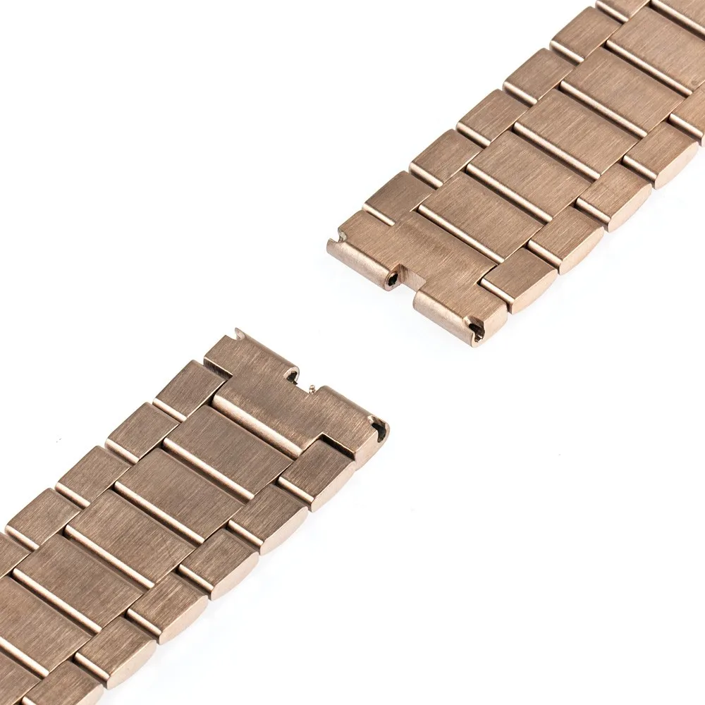 Нержавеющая сталь ремешок для Motorola Moto 360 1 1st Gen 22 мм Бабочка Пряжка Смотреть Band Браслет Ремешок Цвета: черный, золотистый, серебристый