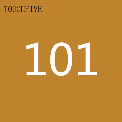 101 1 шт. TouchFive на выбор, 168 цветов, маркеры для эскизов, маркеры на спиртовой основе, набор цветных маркеров, товары для рукоделия, ручка для школы - Цвет: 101