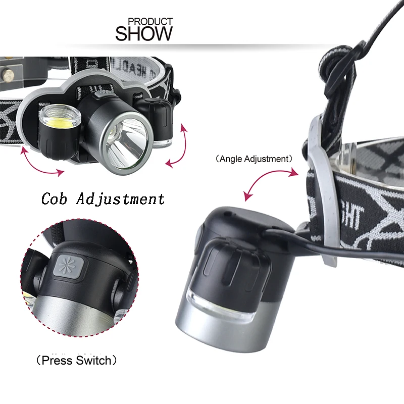Litwod Z20 2505 светодиодные фары 10000LM водонепроницаемый Портативный light head lamp XM T6