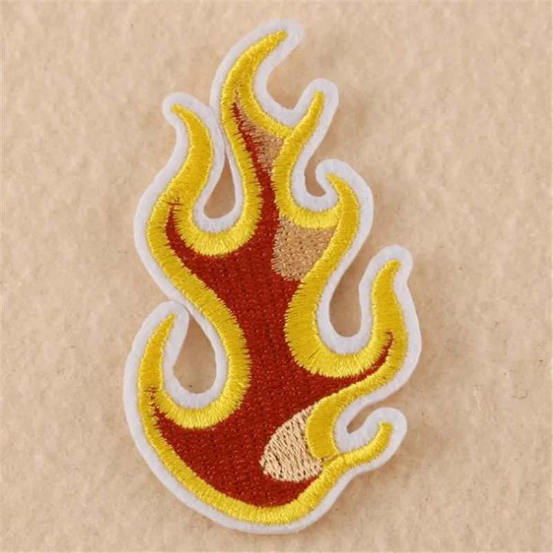 

Girls clothes baby Badge embroidery cartoon patch fire deal with it T shirt iron on patches for clothing women 3D stickers