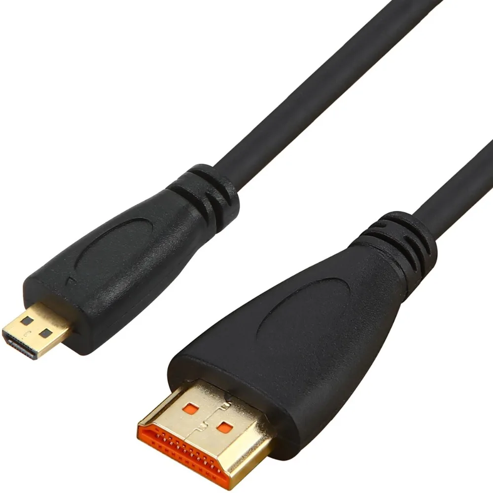 Кабель Micro HDMI в с поддержкой 3D 4K 1080p высокоскоростной кабель конвертер для