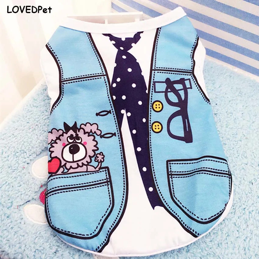 Популярная милая маленькая рубашка Чихуахуа Померанская собака спасательный