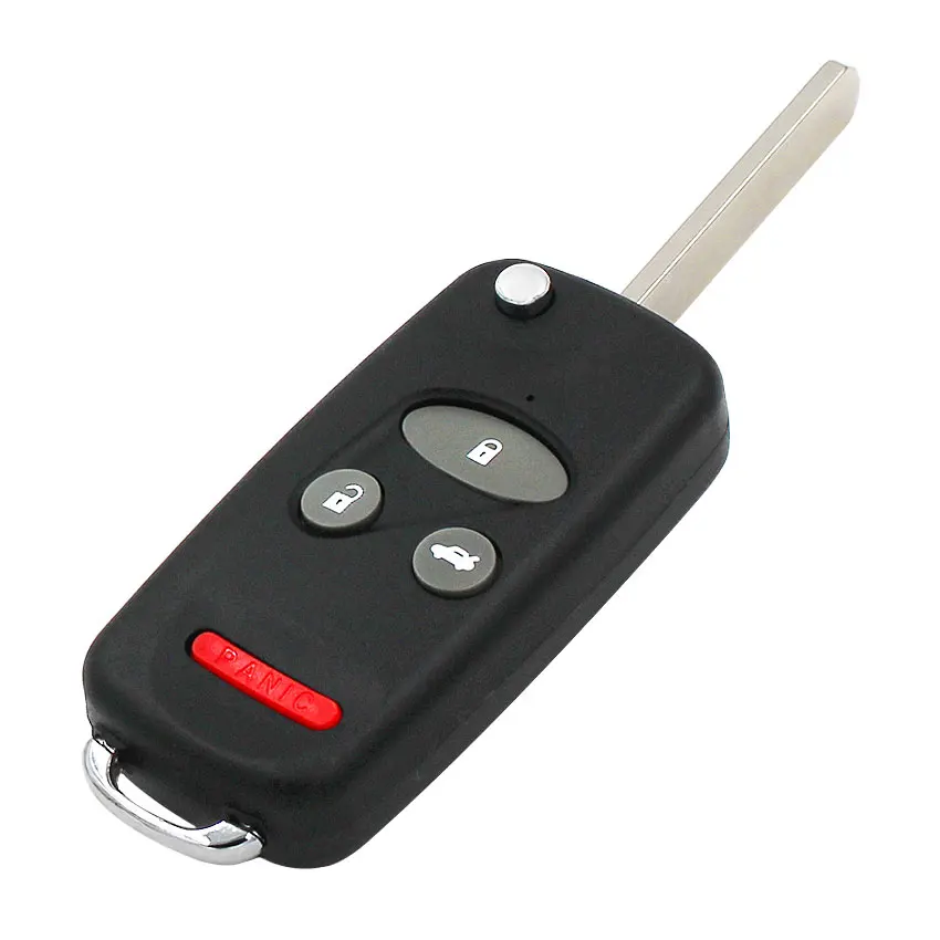 Откидной дистанционный брелок для ключей с 3 + 1/4 кнопками чехол HONDA Accord Civic модель