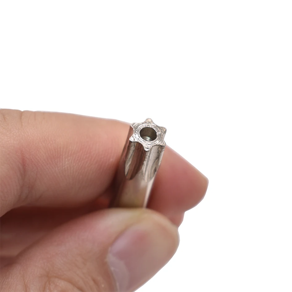 8*35*130 мм Torx T45 L ключ Отвертка с отверстием CR V сталь отвертка для безопасности