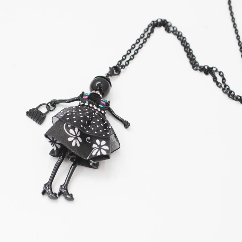 Горячая Распродажа 2018 Кукольное ожерелье Ювелирное Украшение для девушек и