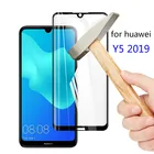 3D полное покрытие закаленное стекло для Huawei Y5 2019 защитная пленка Защита экрана для Huawei Y5 2019 LX9 LX1 LX2 LX3 черный