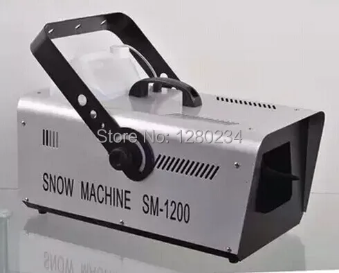 

Cheap dj equipment 1200w snow machine linear control for stage effect machine from china market