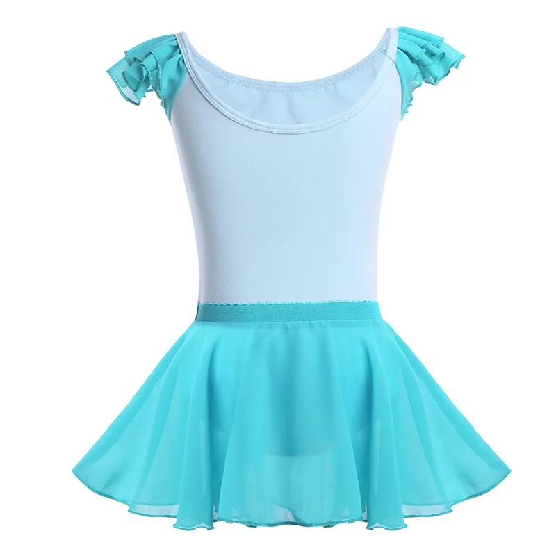 Детский гимнастический купальник MSemis для девочек балетное платье детское