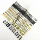 Ремешок из нержавеющей стали с изогнутым концом, браслет для часов Samsung Tissot, с 7 бусинами, с пряжкой-бабочкой 12 мм-24 мм