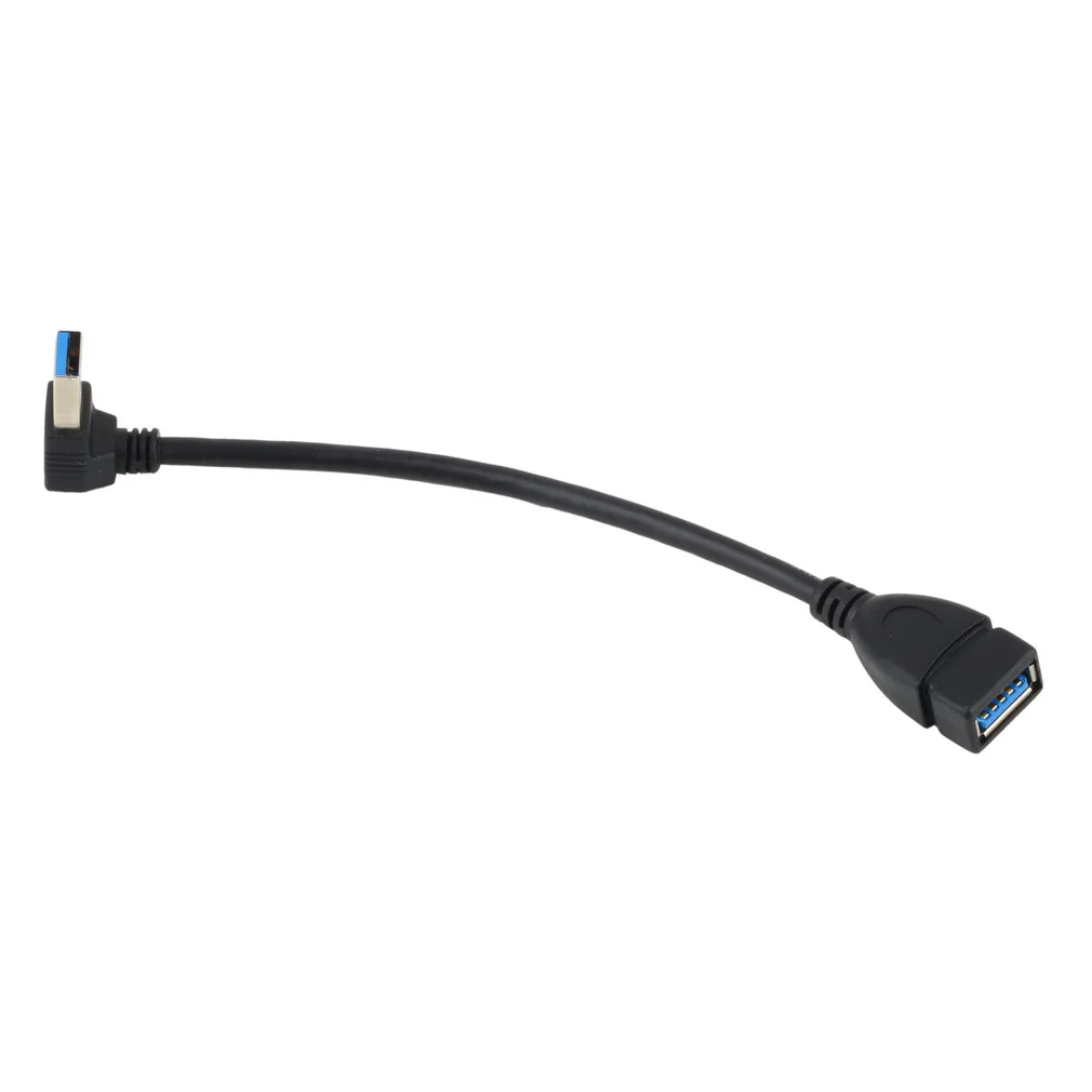 Высокое качество 1 шт. USB 3 0 мужчин и женщин 90 градусов Расширение синхронизации