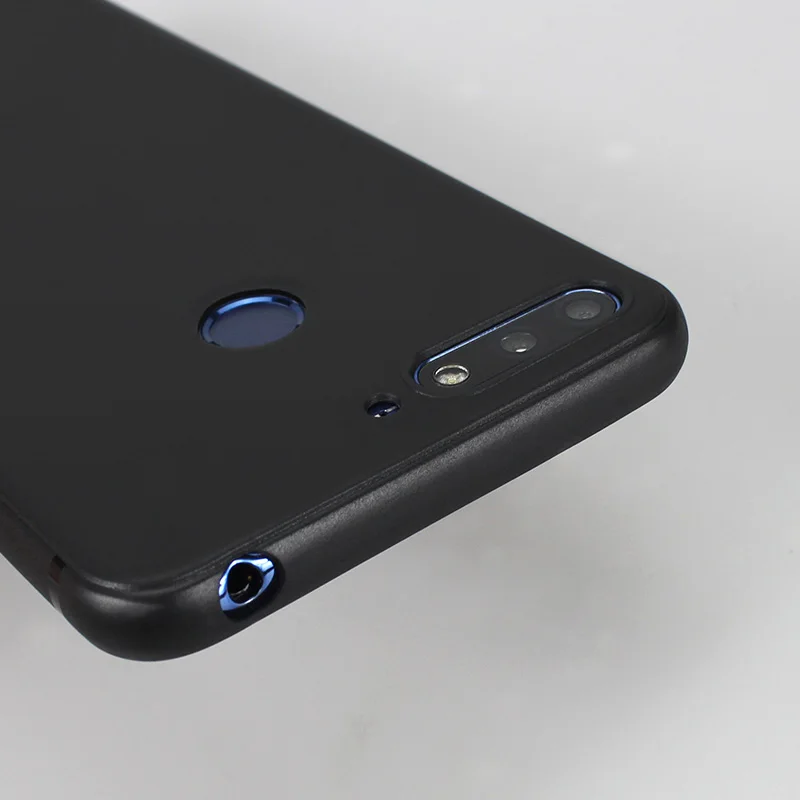 штейн матовый ультра тонкий Тонкий силиконовый чехол Huawei Honor 7a pro чехлы мягкий