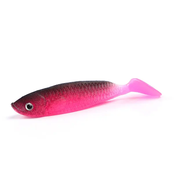 Приманка для рыбалки от ftk 8 шт. Мягкая приманка Shad рыболовные снасти на пескаря приманка аксессуары рыболовный воблер свимбейт бас силиконовая соленая вода F - Цвет: 010