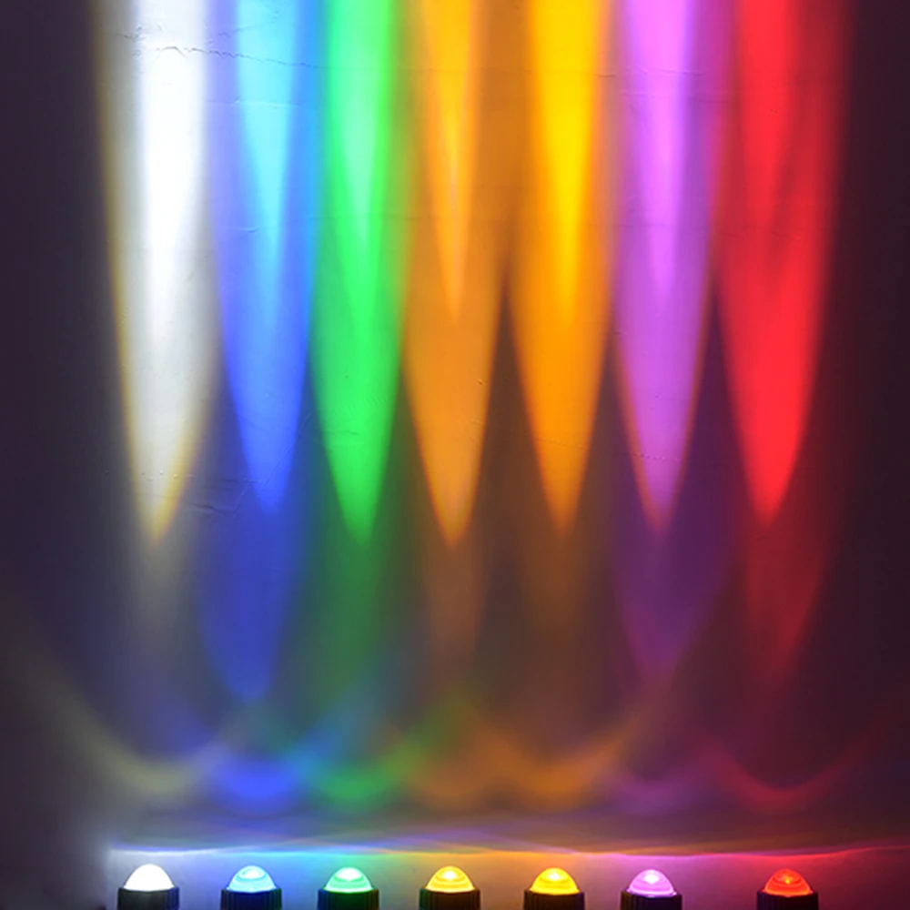Современный светодиодный водонепроницаемый светильник RGB со стеклянными