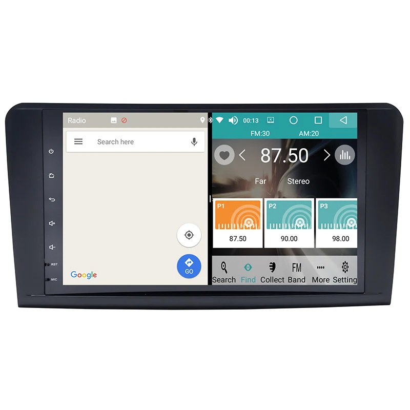 Автомобильный мультимедийный плеер GPS Android 8 0 4G/32G 2 Din для Mercedes/Benz
